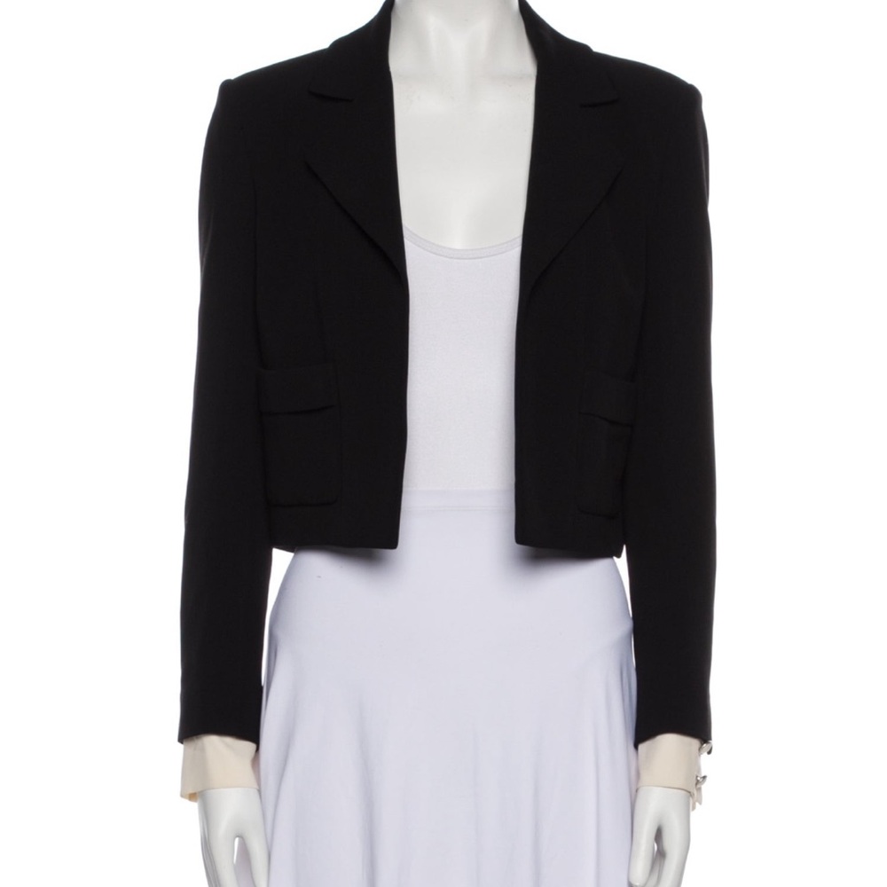 Chanel Black runway blazer